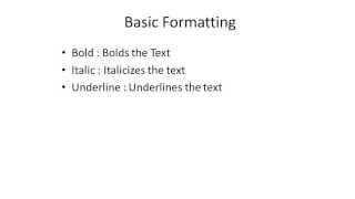 How to Bold Underline or Italicize HTML Text [upl. by Staci221]