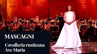 MASCAGNI  Cavalleria rusticana  Ave Maria  Béatrice UriaMonzon  MEF 2019 [upl. by Adnalohs]