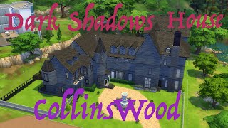 The Sims 4 Speed Build Dark Shadows CollinWood Part 1 [upl. by Rooke]