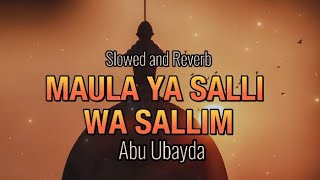 Maula Ya Salli Wasallim Abu Ubayda  Beautiful nasheed  Vocal only [upl. by Darbie]