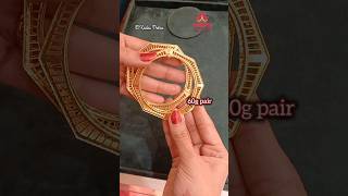 Hexagon shape Bangles  Annai Jewellers new bangle collections [upl. by Emya]