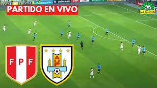 PERÚ VS URUGUAY  ELIMINATORIAS SUDAMERICANAS FECHA 9 🔴 [upl. by Aehs]