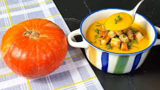 Diese Kürbissuppe ist wie Medizin für meinen Magen Unglaublich lecker Gemüsesuppe in 20 Minuten [upl. by Sonafets238]