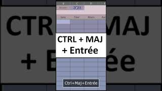 Créer un calendrier annuel avec une formule Excel ultrarapide [upl. by Leggett]