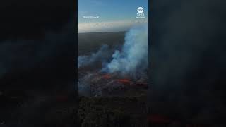 Hawaiis Kilauea volcano is erupting again [upl. by Llig415]