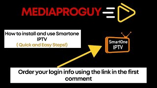 How to install Smartone IPTV on Smart TV 1 minute [upl. by Colpin59]