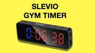 Slevio Portable Home Gym Timer Review Timebirds Alternative [upl. by Dnomyad710]