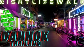 Dannok Nightlife Walk  amp Songtaew Ride to Sadao  Thailand 🇹🇭 [upl. by Tipton]