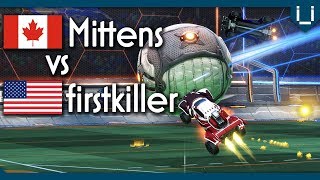 Mittens vs firstkiller  Rocket League 1v1 [upl. by Drol]