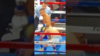 SlowMo Teofimo Lopez incredible use of angles for hook to KO Rivas boxeo boxing teofimolopez [upl. by Brien886]