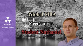 Doshisha Business School GBMS Student experience meet Nathan from Liechtenstein [upl. by Eocsor14]