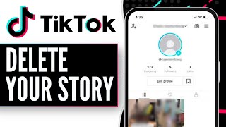 How To Delete Your Story On TikTok NEW UPDATE [upl. by Seuqirdor]