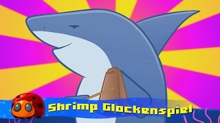 Shrimp Glockenspiel  Silly Song  JellyBug [upl. by Etnoj]