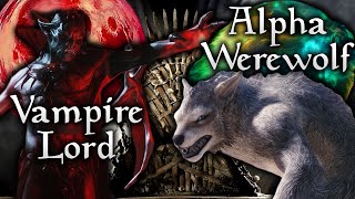 Skyrim Life as a Werewolf Episode 24  Alpha Werewolf Vs Vampire Lord [upl. by Irotal]