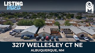 3217 Wellesley Ct NE Albuquerque NM [upl. by Arfihs513]