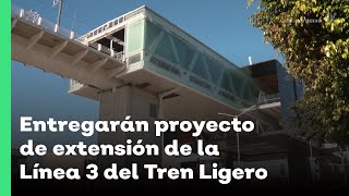 Entregarán proyecto de extensión de la Línea 3 del Tren Ligero  Jalisco Noticias [upl. by Drazze]