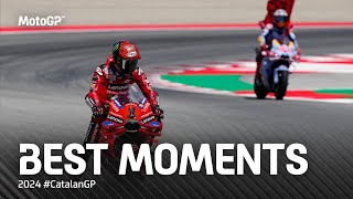 Best MotoGP™ Moments 🔥 2024 CatalanGP [upl. by Rawley]