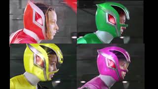 Power Rangers SPD  All Group Morph Combinations [upl. by Naor717]