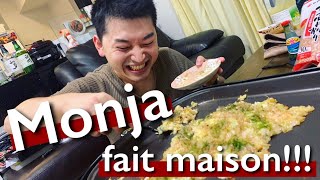 RECETTE DE MONJA  CUISINE JAPONAISE [upl. by Pare]