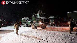 British Army fires Archer artillery system for first time close to Russia’s border [upl. by Ennalyrehc]