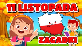 11 Listopada Narodowe Święto Niepodległości 🤍❤️ Film Edukacyjny  Zagadki [upl. by Daggna]