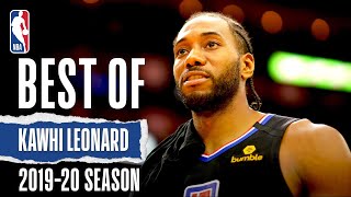 Best Of Kawhi Leonard  201920 NBA Season [upl. by Leibarg]