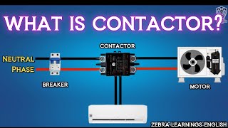 What is Contactor  HVAC  Electrical  Animation [upl. by Hubie]