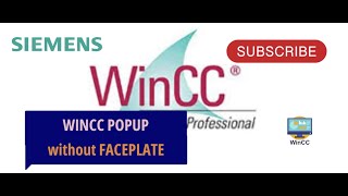 Wincc Scada Pop Up Window Settings [upl. by Adnaral]