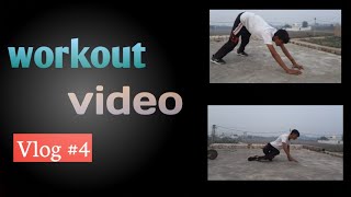 💪workout video VLOG 4 fitness vlog video new workout gym body vlog 1million subscribe [upl. by Hujsak]