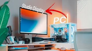 How to Connect your CustomBuilt PC to Apple Studio Display with working Mic Speakers Camera [upl. by Nitsa811]