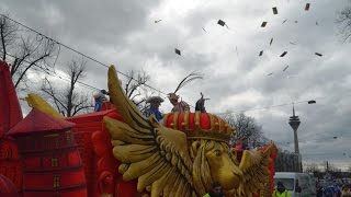 2017 0227 Rosenmontagszug Prinzengarden  Prinzenpaar YT [upl. by Anerul935]