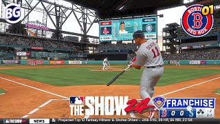 MLB The Show 24 Boston Red Sox vs Seattle Mariners  OPENING DAY  Franchise Mode 1 Gameplay PS5 HD [upl. by Norra464]