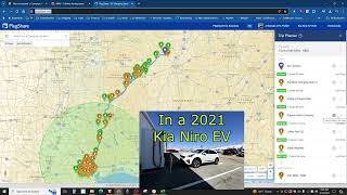 Planning a 600 Mile EV Trip with ABRP and Plug Share [upl. by Enaywd544]