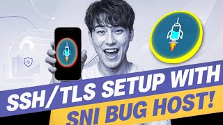 Create amp Connect SSHTLS Server Using SNI Host in HTTP Injector App [upl. by Ecirtahs425]