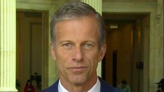 Sen Thune reacts to President Trump’s decision to fire FBI’s Comey [upl. by Ailama]