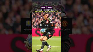 Aston Villa vs Man United  English Premier League Results Today [upl. by Aiet]