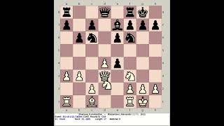 Shanava Konstantine vs Riazantsev Alexander  EU Chess U12 1997 Tallinn Estonia [upl. by Collen]