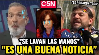 C5N FESTEJÓ LA CONDENA A CRISTINA Y GRABOIS LA MANDÓ AL MUERE [upl. by Connelley]