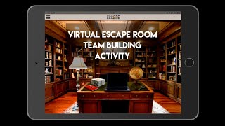 Virtual Escape Room Team Building Activity by Zing Events  wwwzingeventscouk [upl. by Nylak]