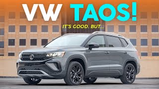 Crossovers Are Taking Over – 2024 Volkswagen Taos Review [upl. by Magna804]