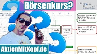 Wie entsteht der Börsenkurs Spread Preistaxe amp Orderbuch erklärt [upl. by Nosyrb939]