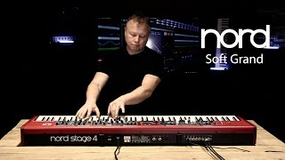 Nord Stage 4  Soft Grand  Performed By Tony White  Bonners Music [upl. by Oringa]