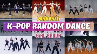 MIRRORED KPOP RANDOM DANCE CHALLENGE  GIRL GROUPS [upl. by Drahnreb]