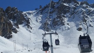 Couloir Tournier  Meribel GoPro Couloir [upl. by Repard]