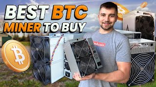 What is the BEST BITCOIN MINER TO BUY in 2024 Bitmain Whatsminer or [upl. by Jonas]