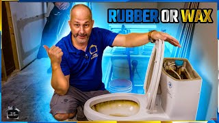 How To Install A Toilet So It Wont Leak  DIY For Beginners [upl. by Pollak946]