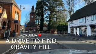 In search of Gravity Hill  A drive from Wendover to Tring via Halton Village [upl. by Barhos994]