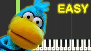 Pajanimals  How Do I Know If Its Morning Time Piano Tutorial [upl. by Ferreby]