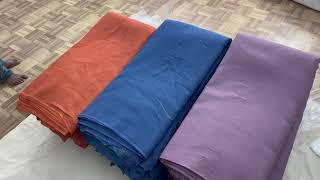 Linen Fabric Manufacturer In bhagalpur Full White 60lea40leaAditya Birla Group Linen Jaya shree [upl. by Nire]