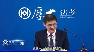 罗翔讲刑法：52 分则概说 Luo Xiang on Criminal Law An Overview of Article 52 [upl. by Aropizt390]